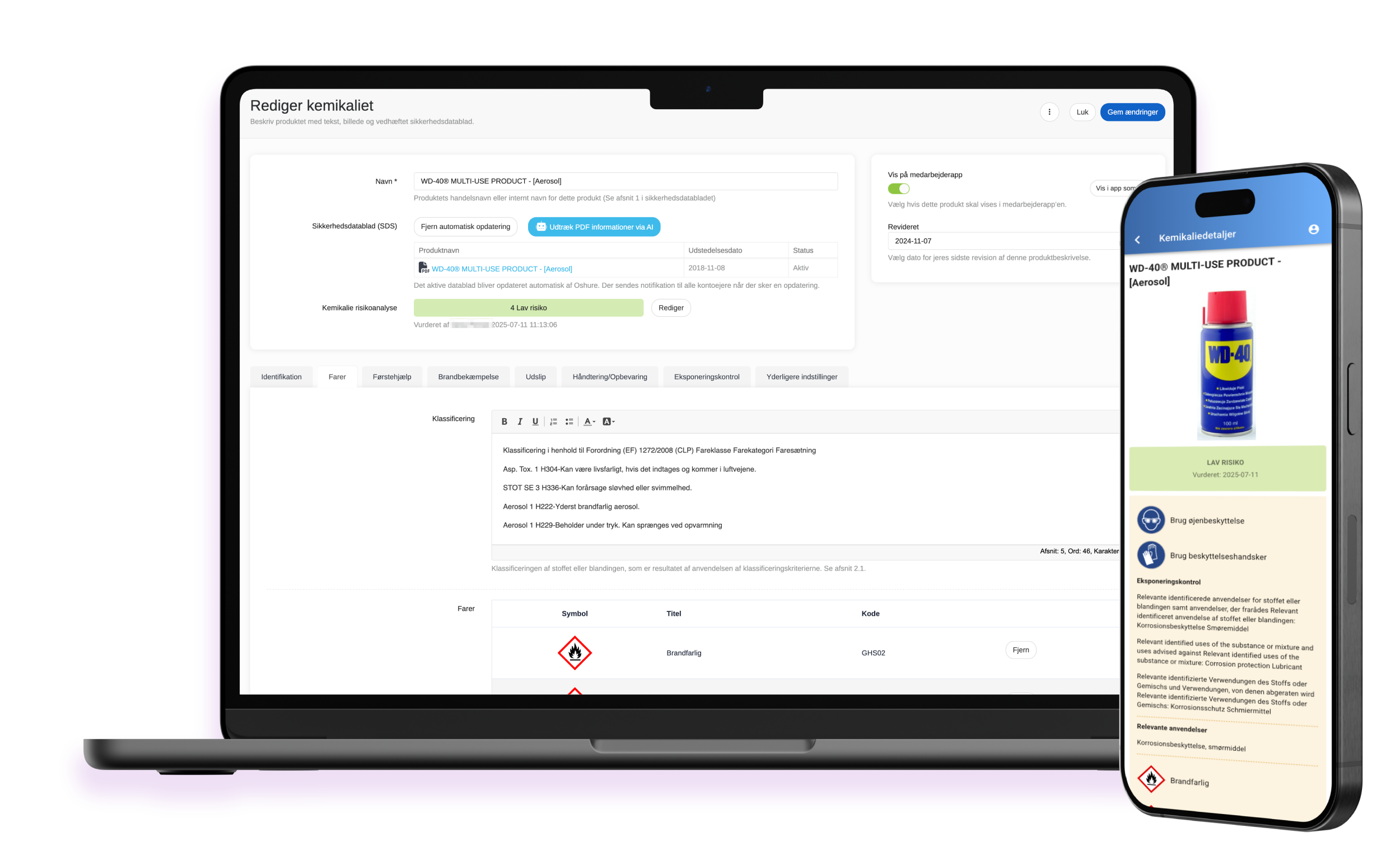Kemisk risikovurdering og APV
